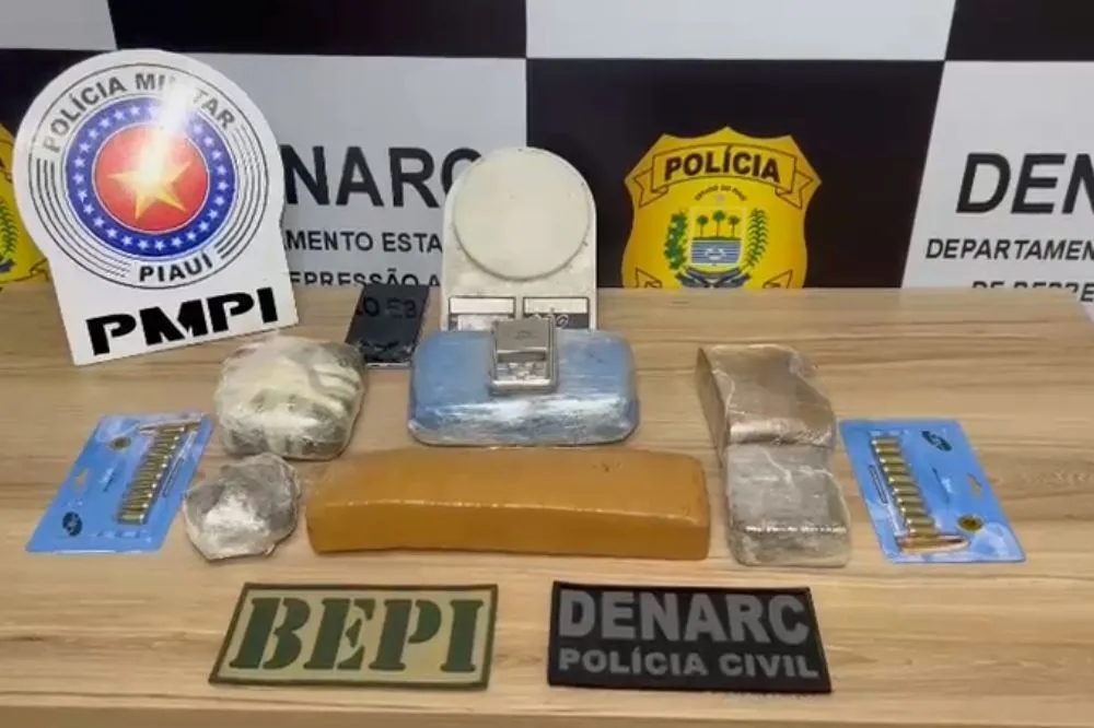 Homem é preso com 5 quilos de skunk em Teresina