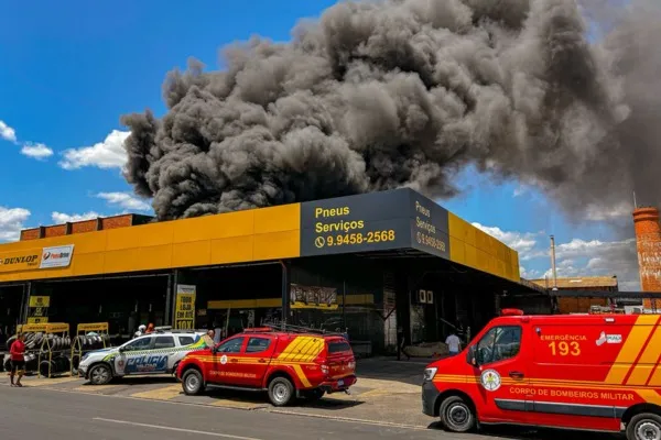 Ex-funcionário é preso por incendiar loja de pneus na zona Sul de Teresina