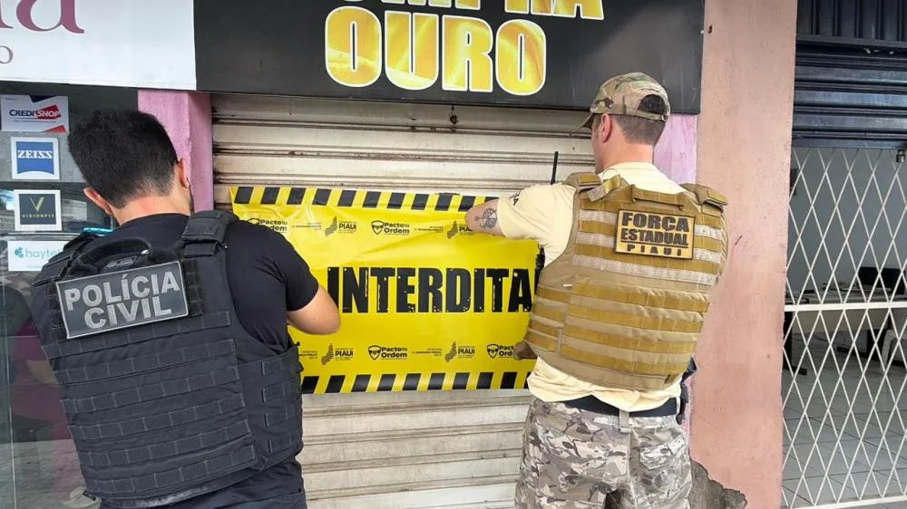 Loja é interditada pela segunda vez por suspeita de receptação de ouro roubado