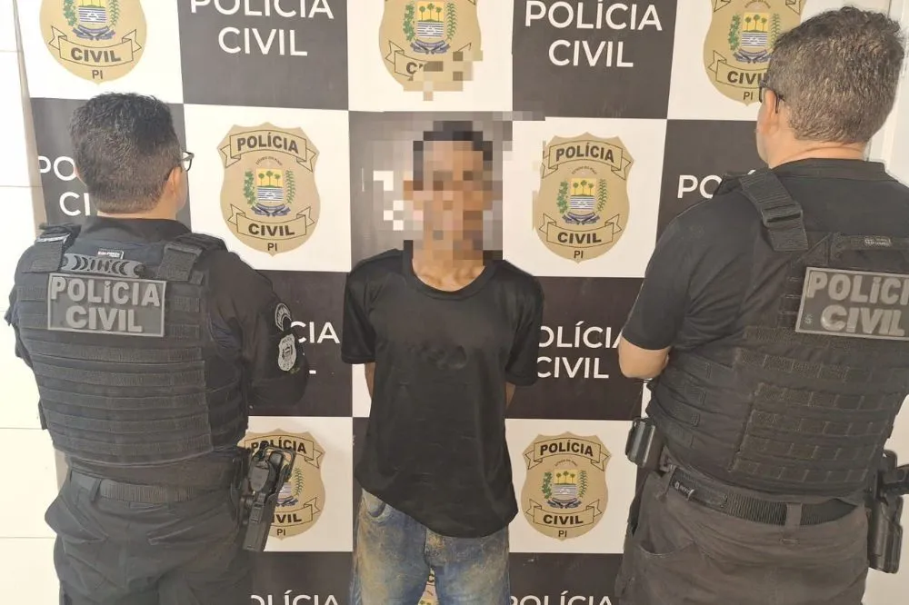 Polícia prende foragido por furto em Teresina