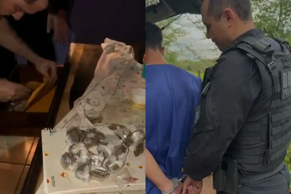 Casal é preso por tráfico de drogas durante operação em Piripiri