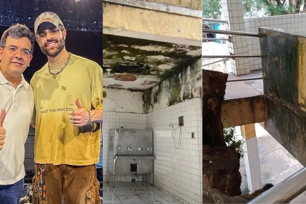 Governo do Piauí gasta quase R$ 2 milhões em show em Teresina enquanto Liceu sofre com descaso e abandono