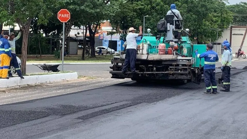 Prefeitura anuncia 60 km de pavimentação em ruas e avenidas de Teresina