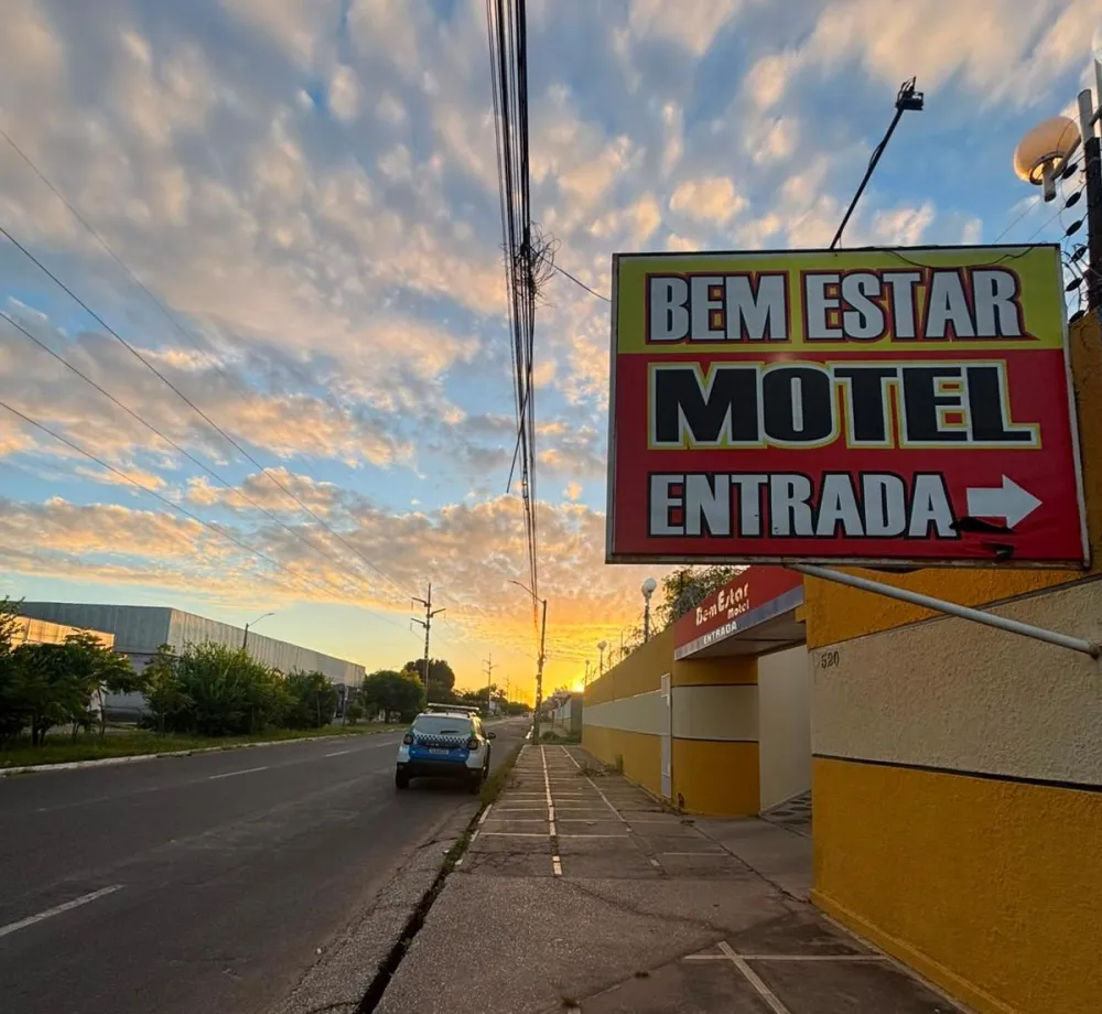 Quatro homens destroem suíte de motel na zona sul de Teresina e tentam sair sem pagar a conta 