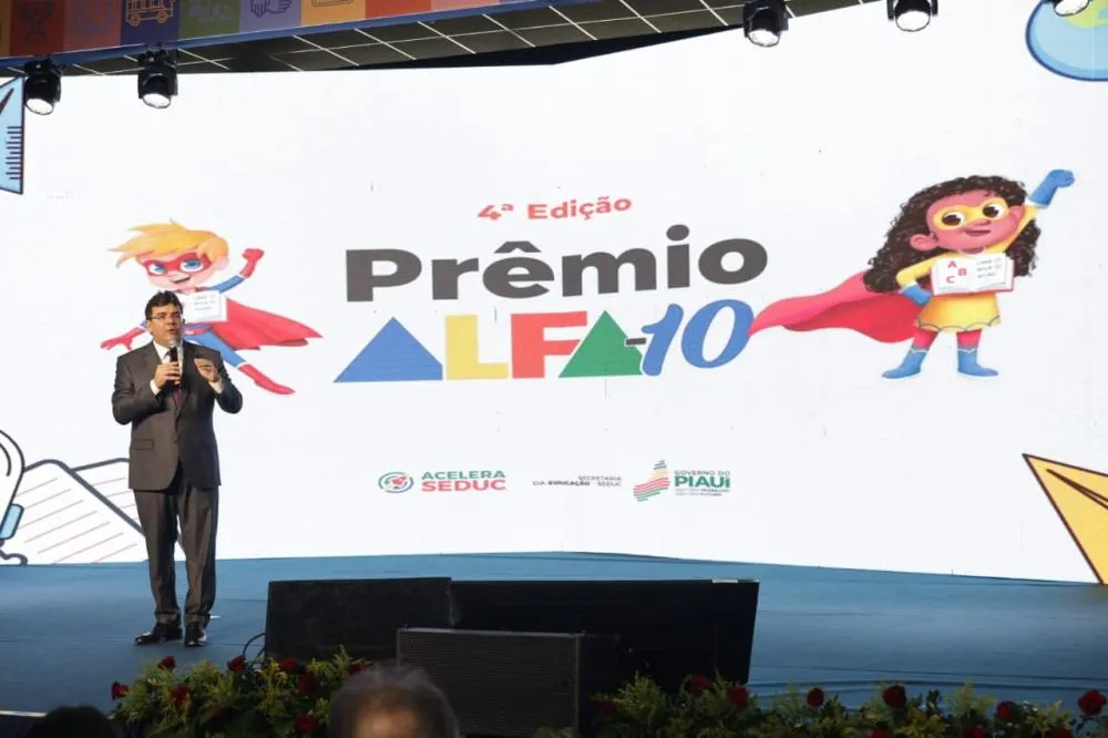 Prêmio Alfa-10 reconhece 104 escolas e reforça protagonismo do Piauí na Alfabetização Infantil