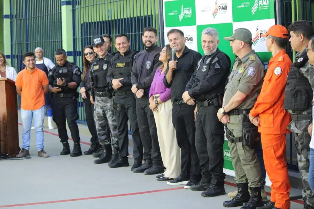 Sejus inaugura obra de reforma a ampliação de penitenciária em Teresina