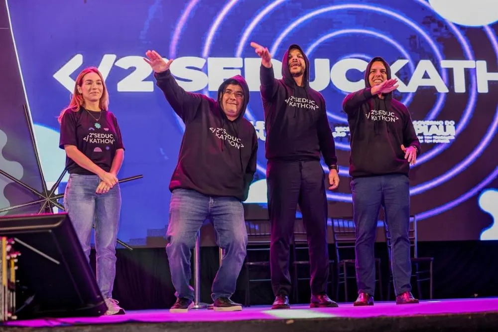 Rafael Fonteles abre o Seduckathon 2025, que levará 130 alunos da rede estadual à intercâmbios de tecnologia