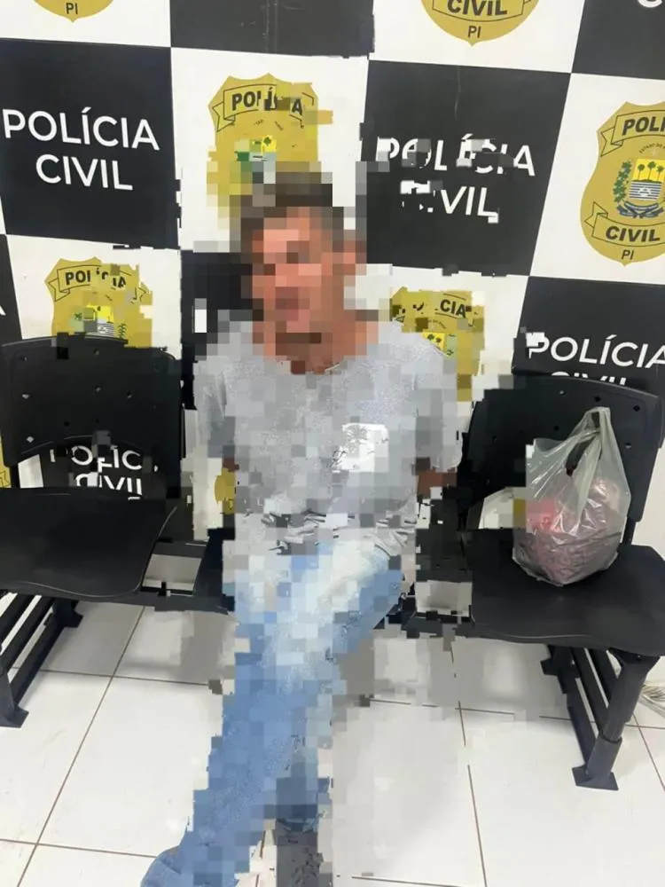 Homem é preso pela PMPI por descumprir medida protetiva e perseguir ex-companheira em Uruçuí-PI