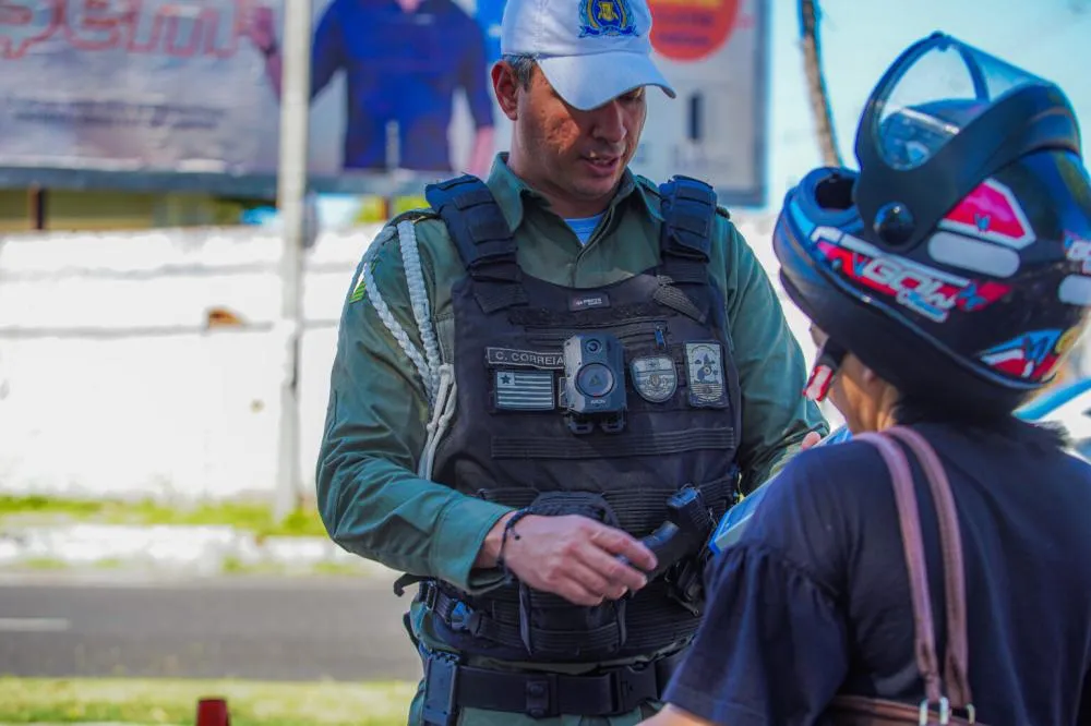 Polícia Militar do Piauí inicia fase de testes para uso de câmeras corporais