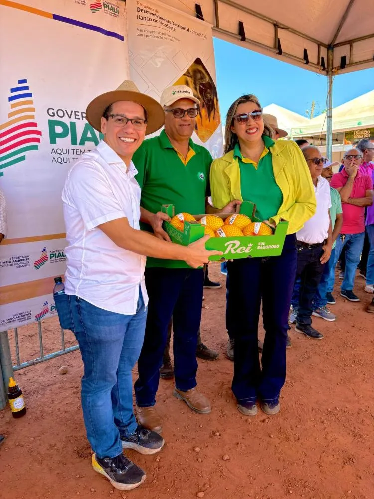 Com produção de 30 mil toneladas de melão, Canto do Buriti se prepara para o III Festival Melão e Mel nesta sexta-feira (18)