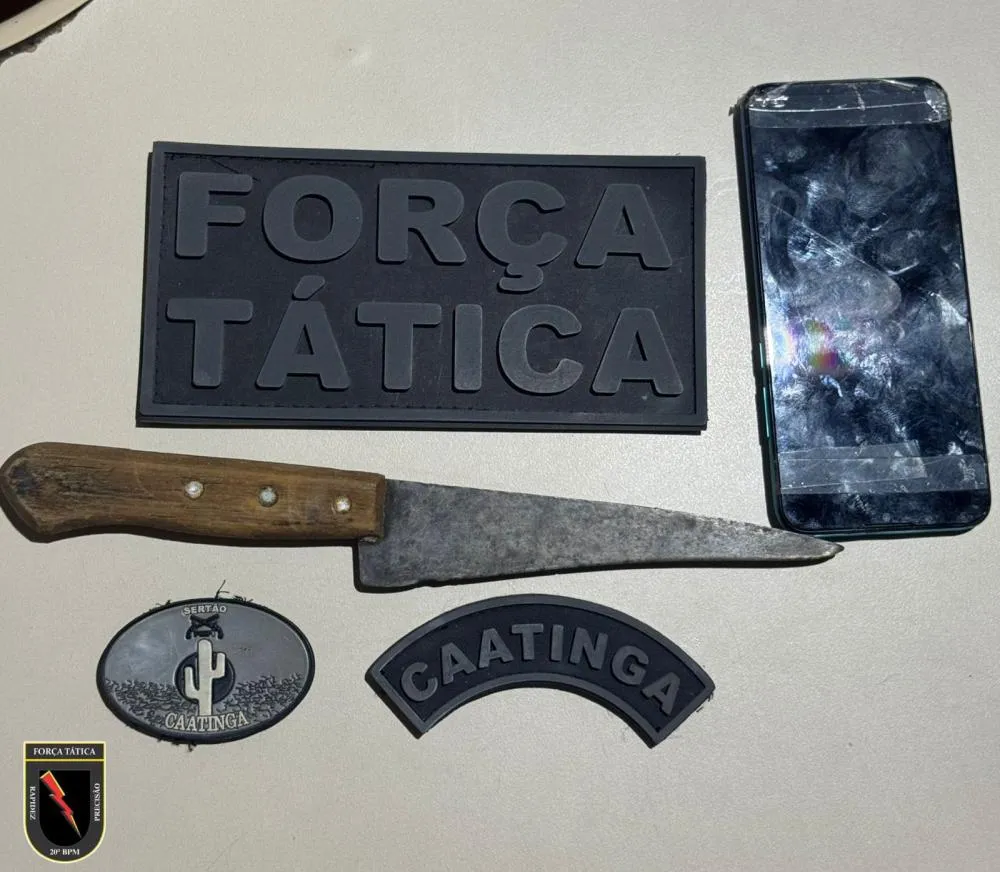 Homem é preso pela PMPI por ameaça e receptação durante festejos no povoado Itaizinho, em Paulistana