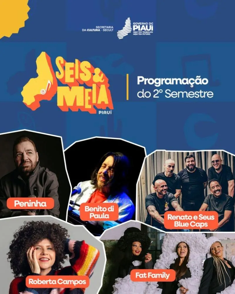 Seis e Meia Piauí inicia segundo semestre com nova identidade visual e programação itinerante
