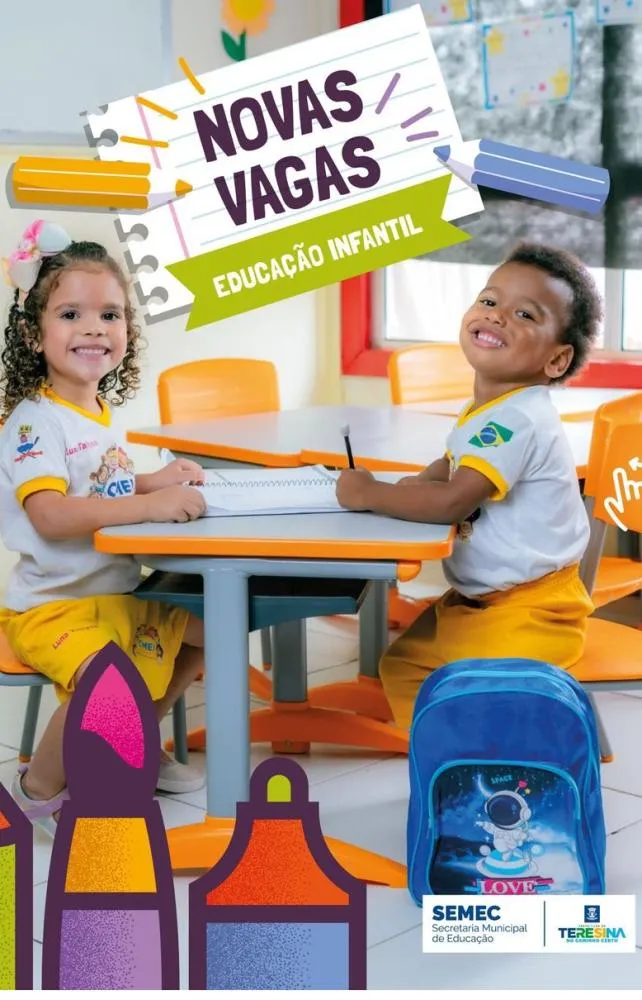 SEMEC abre matrículas para o 2º semestre da Rede Municipal de Teresina