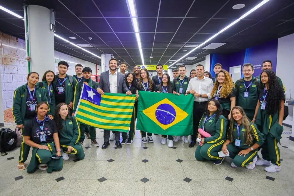 Do Piauí para o Mundo: intercambistas Seduckathon 2025 embarcam para experiência educacional em Portugal