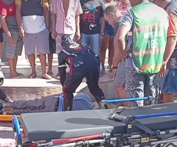 Idoso morre após acidente entre moto e caminhonete na cidade de Picos