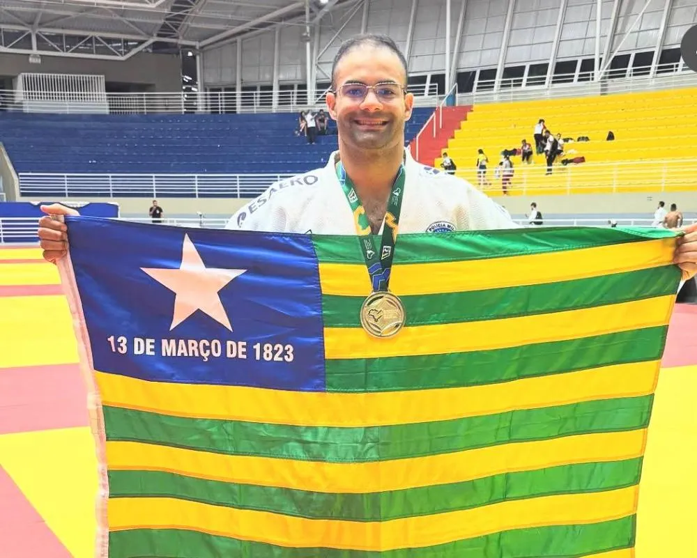 Judoca piauiense conquista título nacional com apoio da Secepi