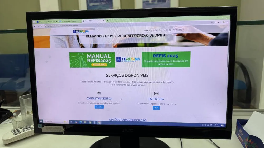 Contribuintes têm até esta sexta-feira (29), para aderir ao Refis em Teresina