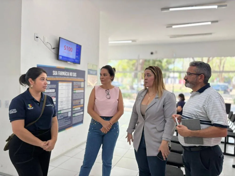 Equipe do Ministério da Saúde visita Unidade Básica de Saúde de Teresina