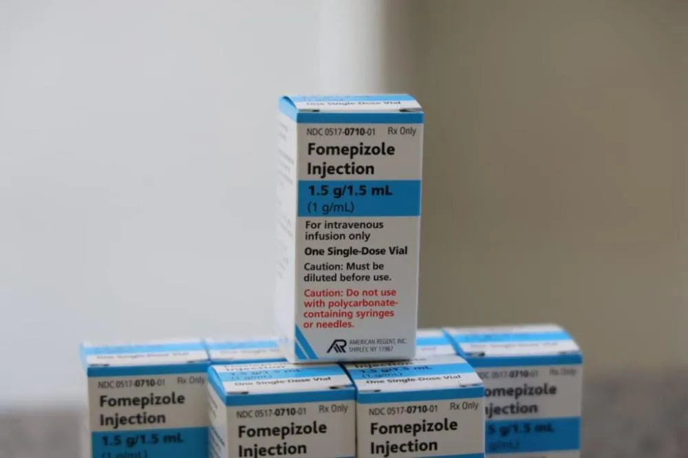 Sesapi recebe 24 unidades do antídoto fomepizol para casos de contaminação por metanol