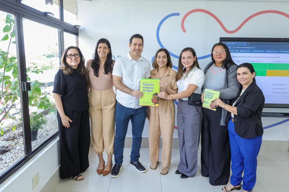 Município de Madeiro fortalece compromisso com a Primeira Infância em reunião na sede do Pacto pelas Crianças do Piauí