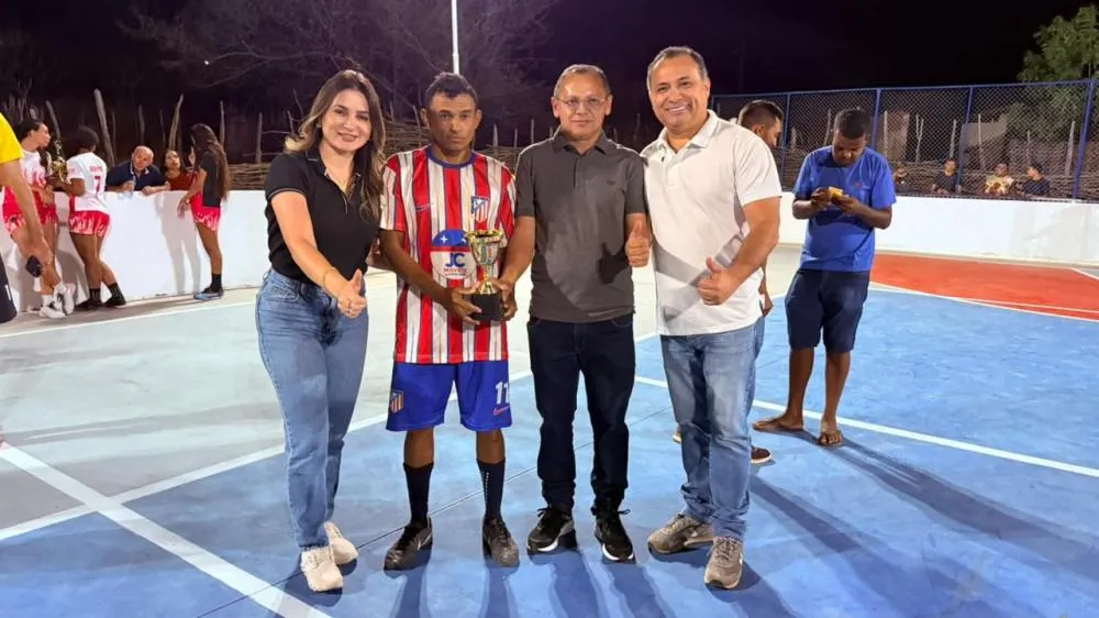 Secretaria dos Esportes inaugura quadra poliesportiva na comunidade Sobrado em Pio IX