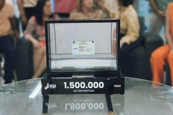 Piauí ultrapassa lidera o ranking nacional de emissões de Carteira de Identidade