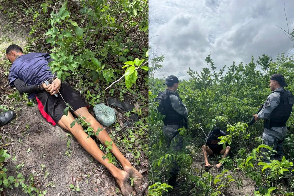 Polícia Militar prende suspeito que carregava crack, skank e cocaína em Parnaíba