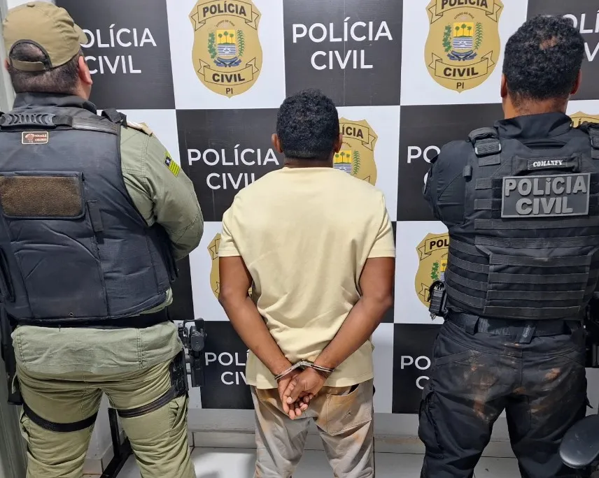 Foragido suspeito de matar idoso a pauladas no Tocantins é preso no Piauí