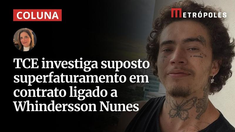TCE-PI vê superfaturamento de R$ 2,9 milhões da firma de Whindersson. Vídeo